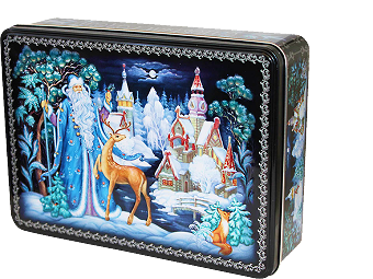 Скидка 10% на подарки  в жестяной упакрвке