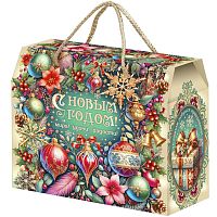№675 Ёлочные игрушки (картон премиум) 1200г