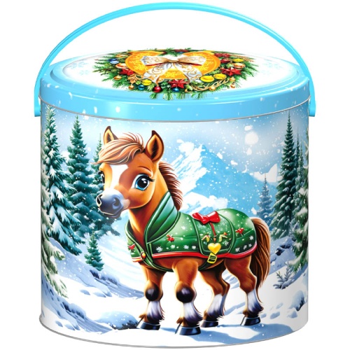 №221 Конёк Горбунок (жесть) 700г