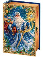 №626у Упаковка Книга Новогодняя сказка (дерево) 1500г
