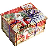 №614у Упаковка Мороз Красный нос (дерево) 800г