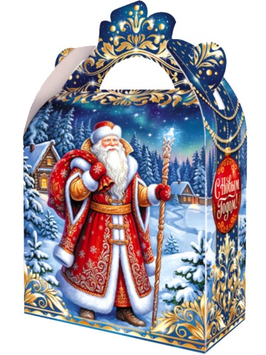 №134у Упаковка Новогодняя (картон) 800г