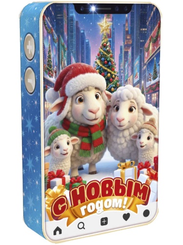 №145у Упаковка Смартфон Семейка (картон) 500г