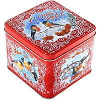 №766у Упаковка Снегири (жесть) 700г