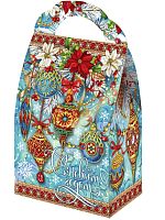 №386у Упаковка Ёлочные шары (картон премиум) 800г