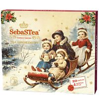 №514ч Чай SebasTea Vintage Tea Vol№3 Ассорти (20 пак.) Дети на санях 30г