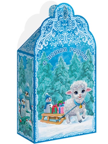 №052у Упаковка Саночки (картон) 500г