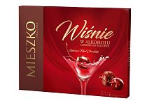 Набор конфет CHERRISSIMO CLASSIC Вишня в алкоголе+сумочка 285г