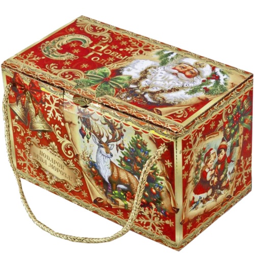 №368у Упаковка Посылка Колокольчики (картон премиум) 1000г