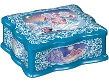 №734у Упаковка Шкатулка (жесть с конгревом) 1200г