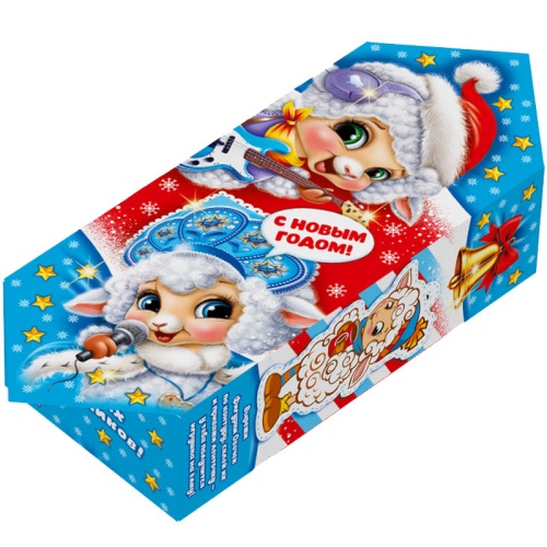 №055у Упаковка Конфета Артисты (картон) 500г