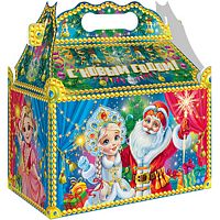 №251у Упаковка Ларец Маскарад (плотный картон) 1200г