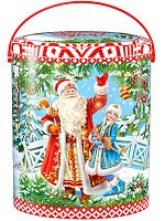 №744у Упаковка Зимнее торжество (жесть) 1000г