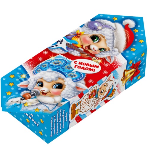 №086у Упаковка Большая конфета Артисты (картон) 1000г