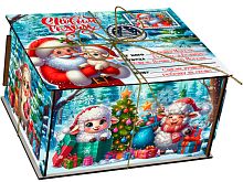 №606у Упаковка Посылочка Малышка (дерево) 300г