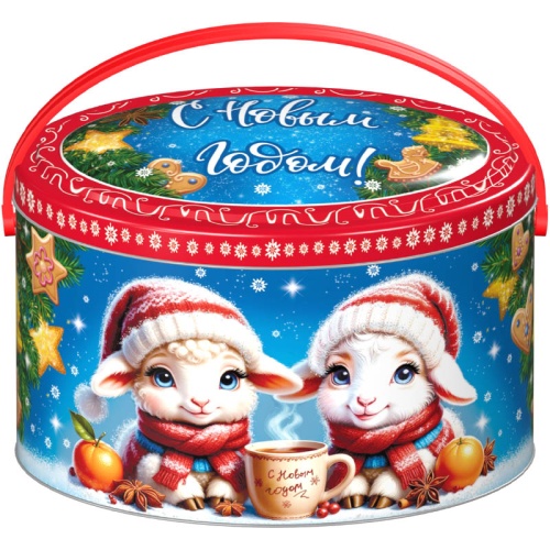 №704у Упаковка Чаепитие (жесть) 600г