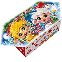 №013у Упаковка Конфетка-мини Улыбашки (картон) с анимацией 300г