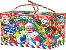 №221у Упаковка Весёлая посылка (плотный картон) 1000г