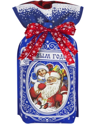 №570 Мешок Рукавички синий 900г